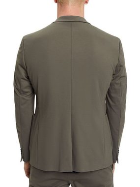 Esprit Collection Anzugsakko Einreihiger Piqué-Jersey-Blazer