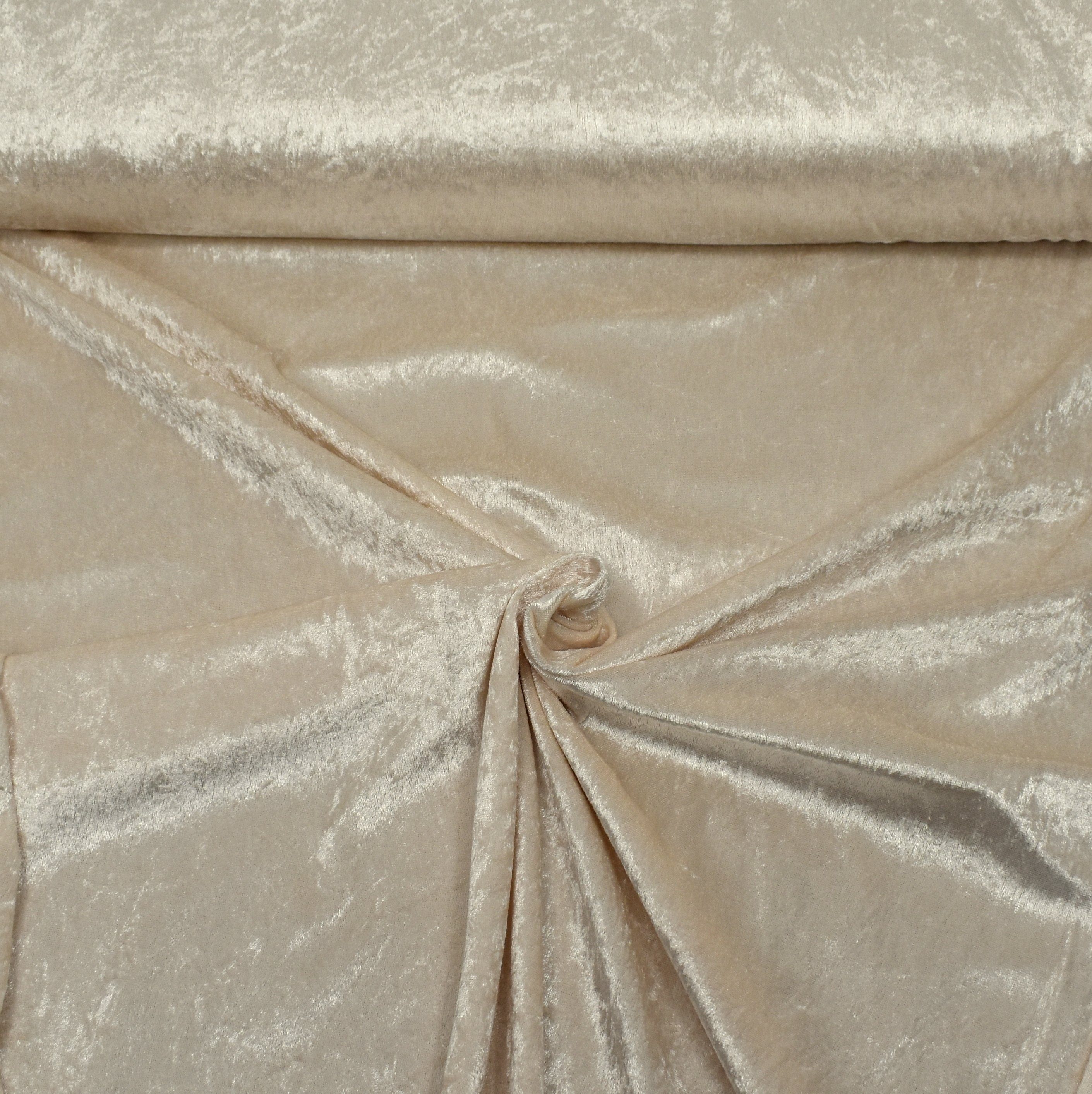 MAGAM-Stoffe Stoff "Katharina", Pannesamt glänzender Samt Kleidung Kissen Möbel Karneval Meterware