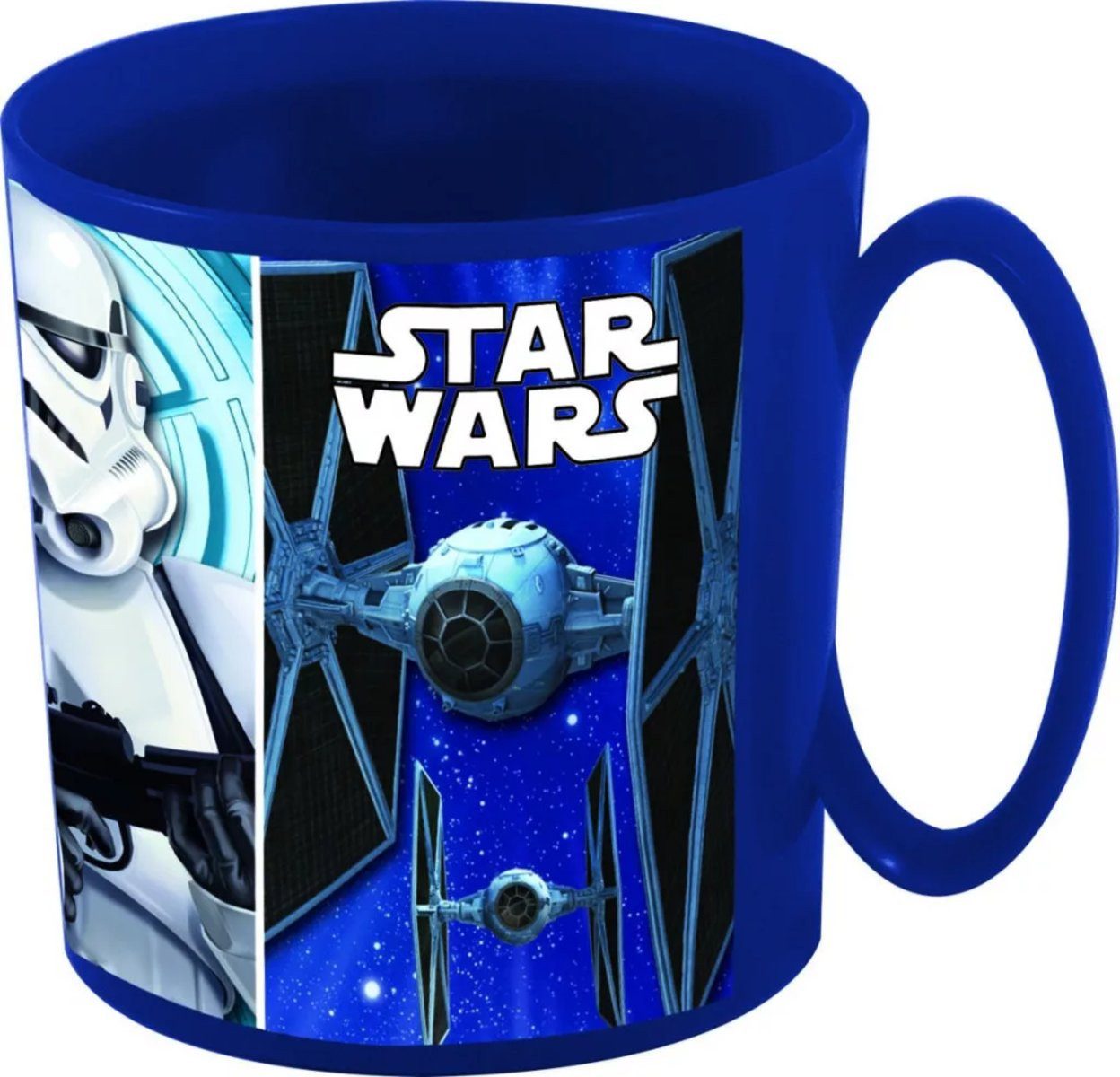 Star Wars Trinkflasche Mikrowellengeeigneter Plastikbecher Wars of the Stars", 350 ml Ich