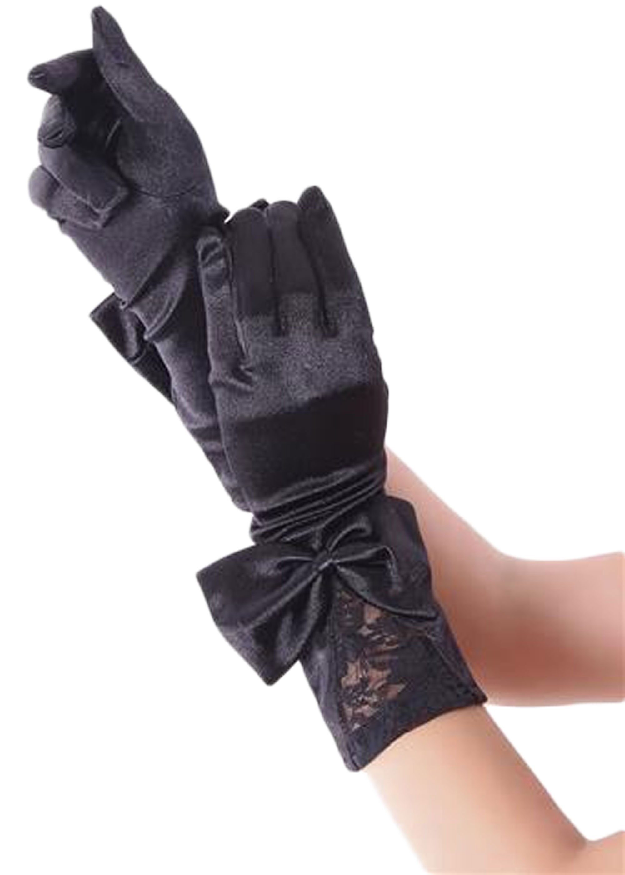 Family Trends Abendhandschuhe mit großer Schleife günstig online kaufen