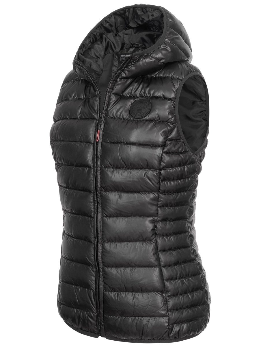 Geographical Norway Steppweste Stepp weste Kapuze günstig online kaufen