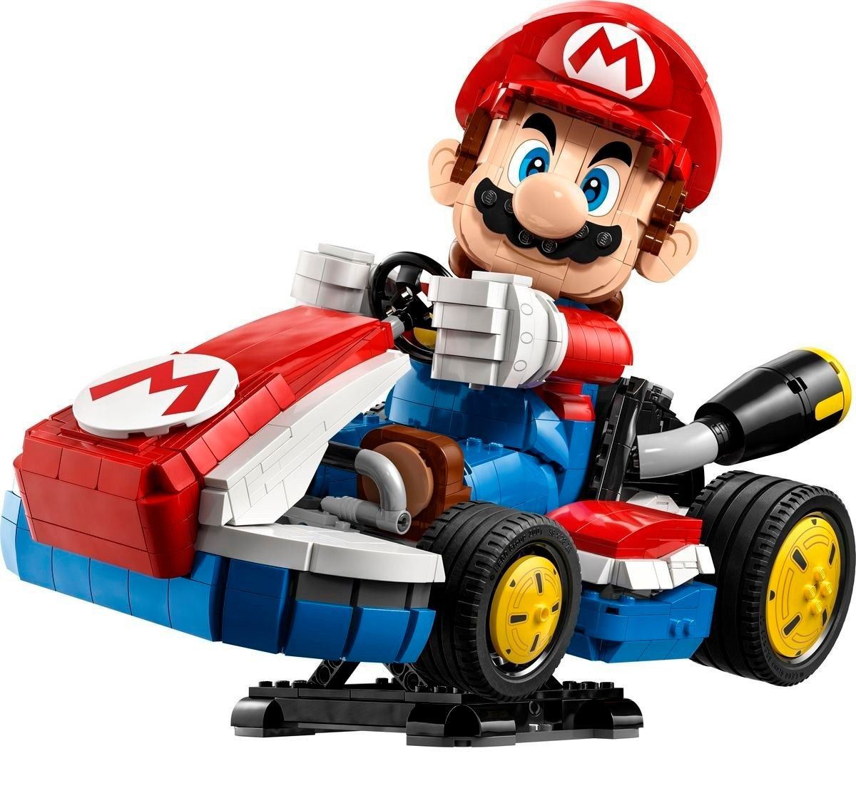 LEGO® Super Mario & Standard-Kart (72037) inkl. Acryl Vitrine Spielbausteine, (1972 St)
