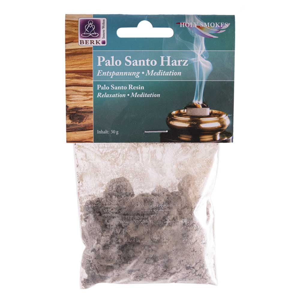 Berk Raumduft Holy Smokes Palo Santo Harz - Entspannung Meditation 50g