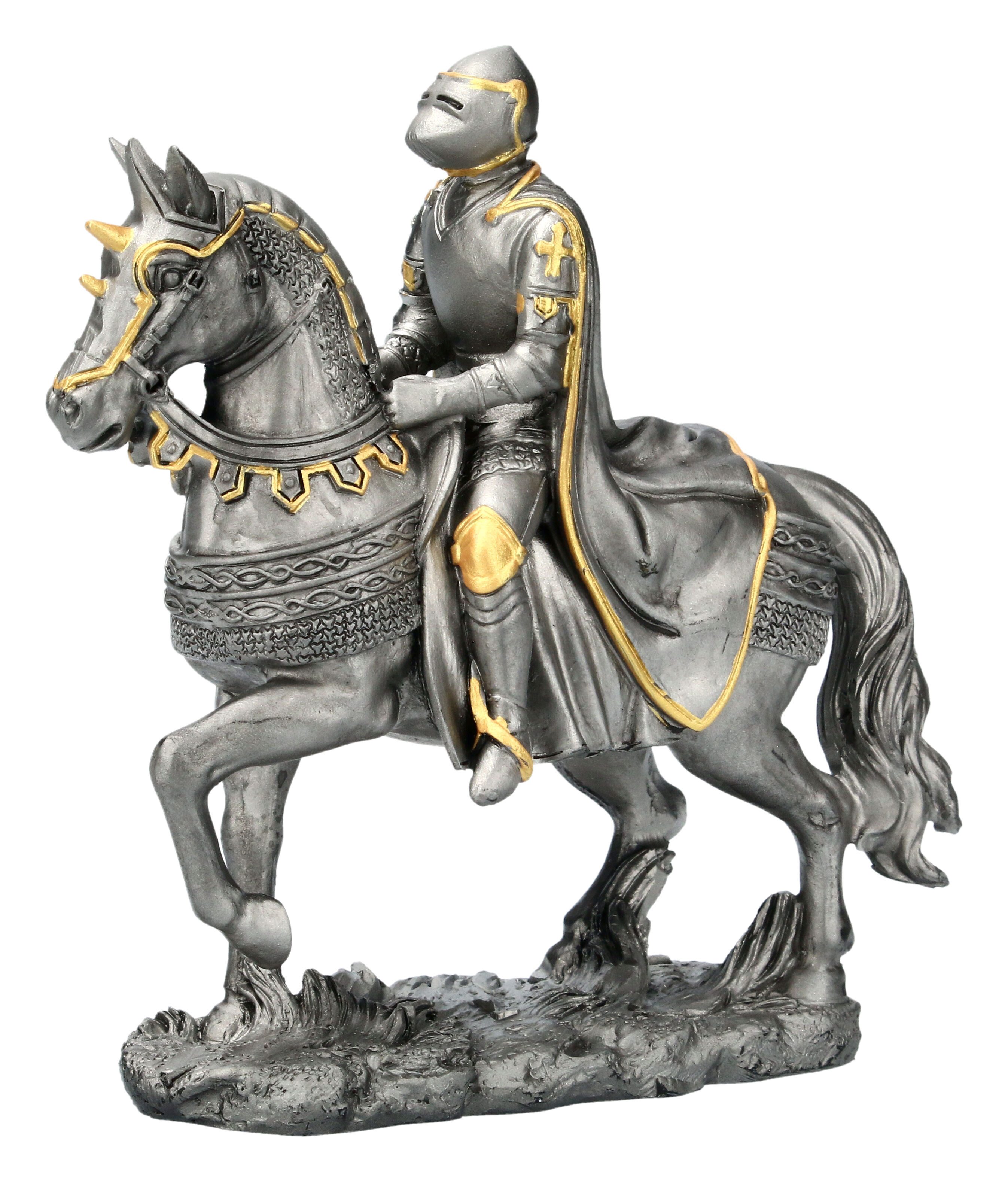 Figuren Shop GmbH Dekofigur Ritter Figur auf Kriegspferd - Nemesis Now - Mi günstig online kaufen