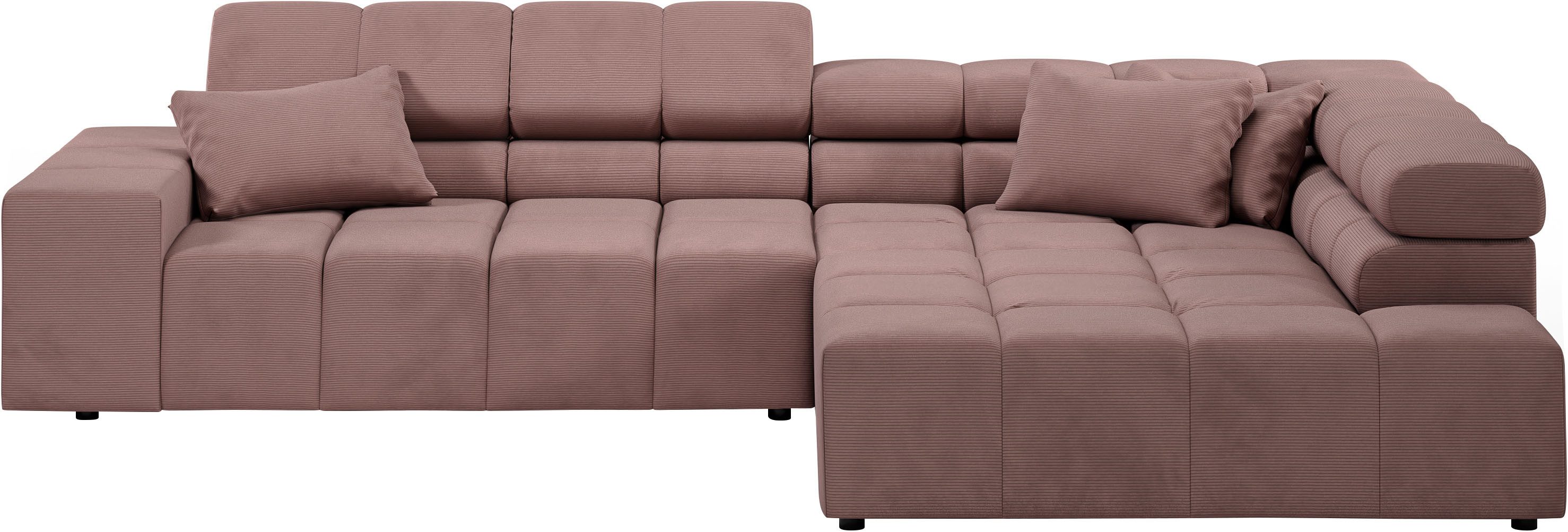 INOSIGN Ecksofa Ancona incl. Kopfteilverstellung, OTTOs günstig online kaufen