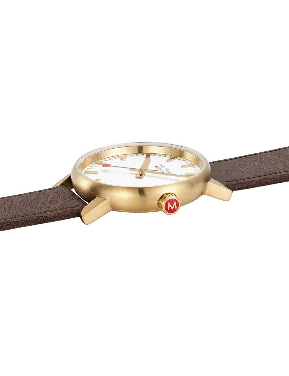 MONDAINE Quarzuhr Mondaine MSE.40112.LG Herrenuhr evo2 SBB 40mm 3ATM Mondaine MSE.40112.LG Herrenuhr evo2 SBB 40mm 3ATM