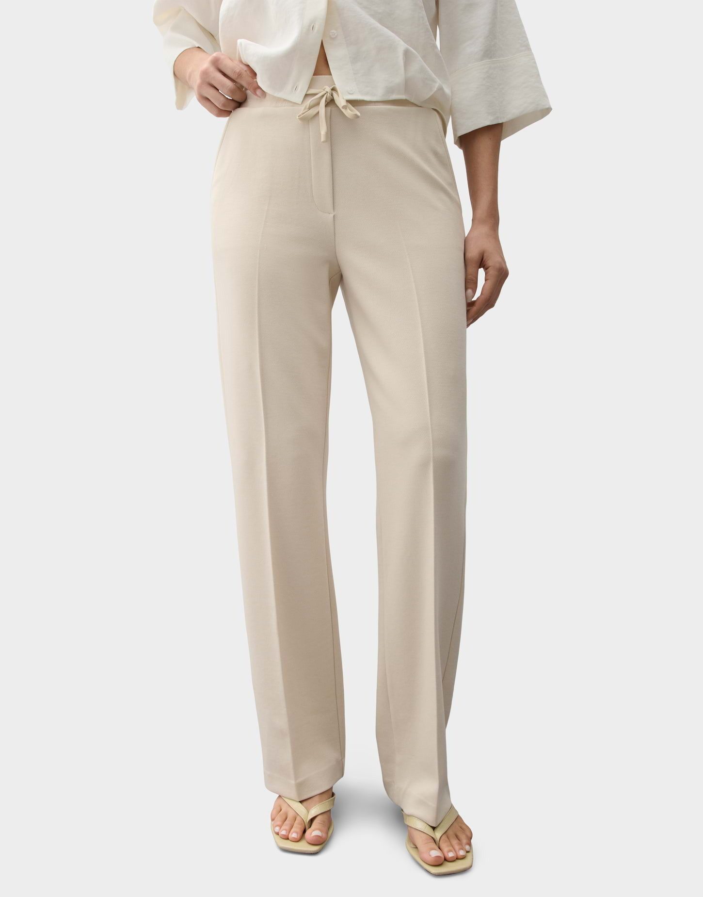 OPUS PANTS Stoffhose MACIE Wide Leg Pants mit elastischem Komfortbund