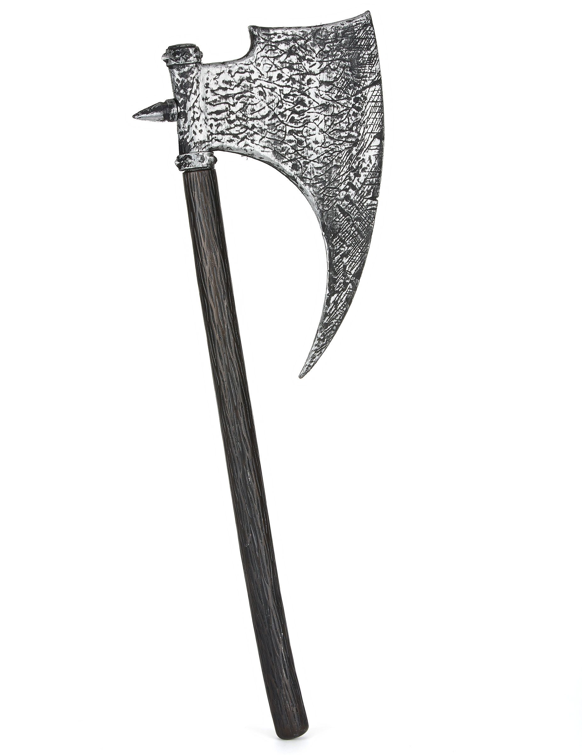 Kostüm Wikinger Axt Beil grau-schwarz 45cm