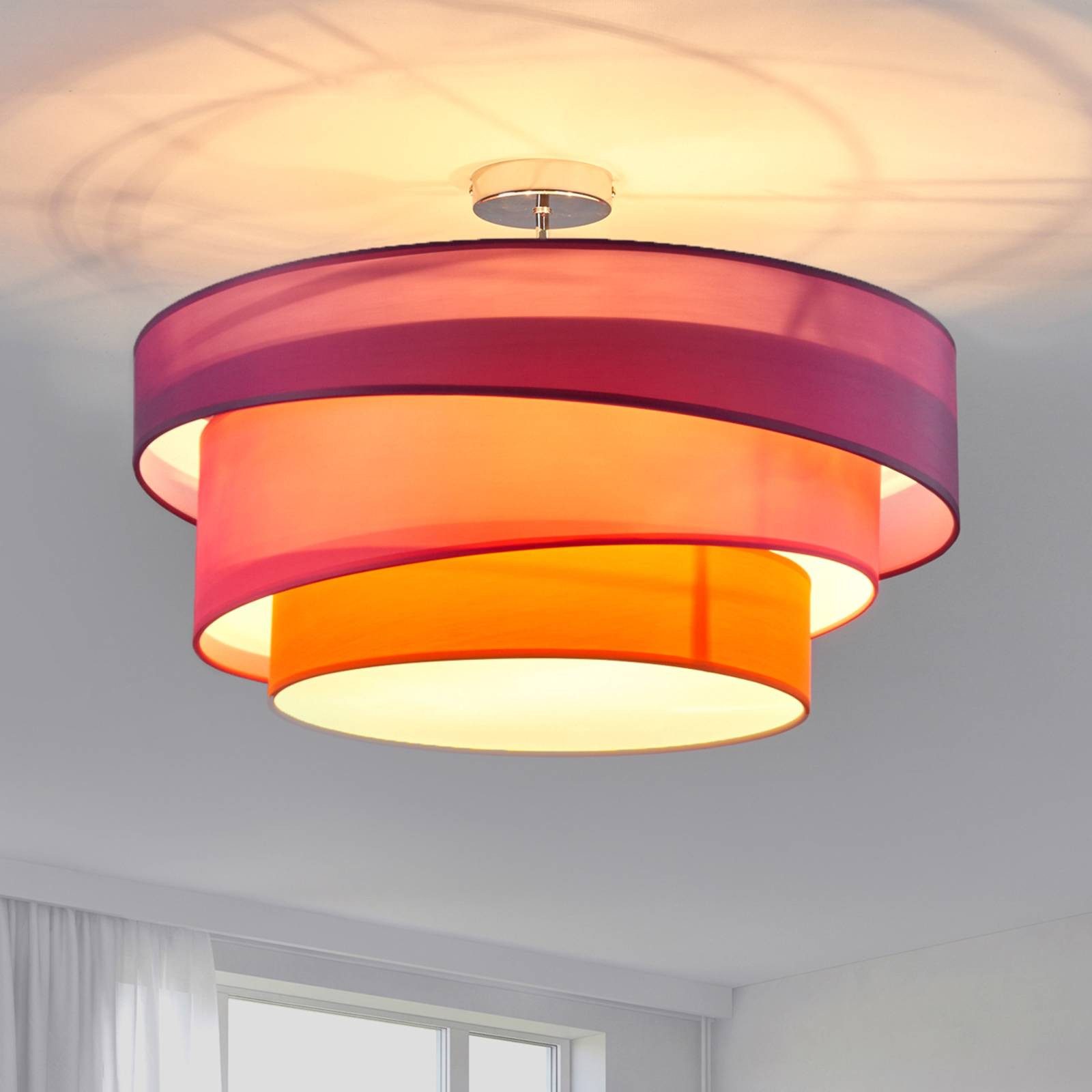 Lindby Deckenleuchten Melia, IP20, 3 x 60 W günstig online kaufen