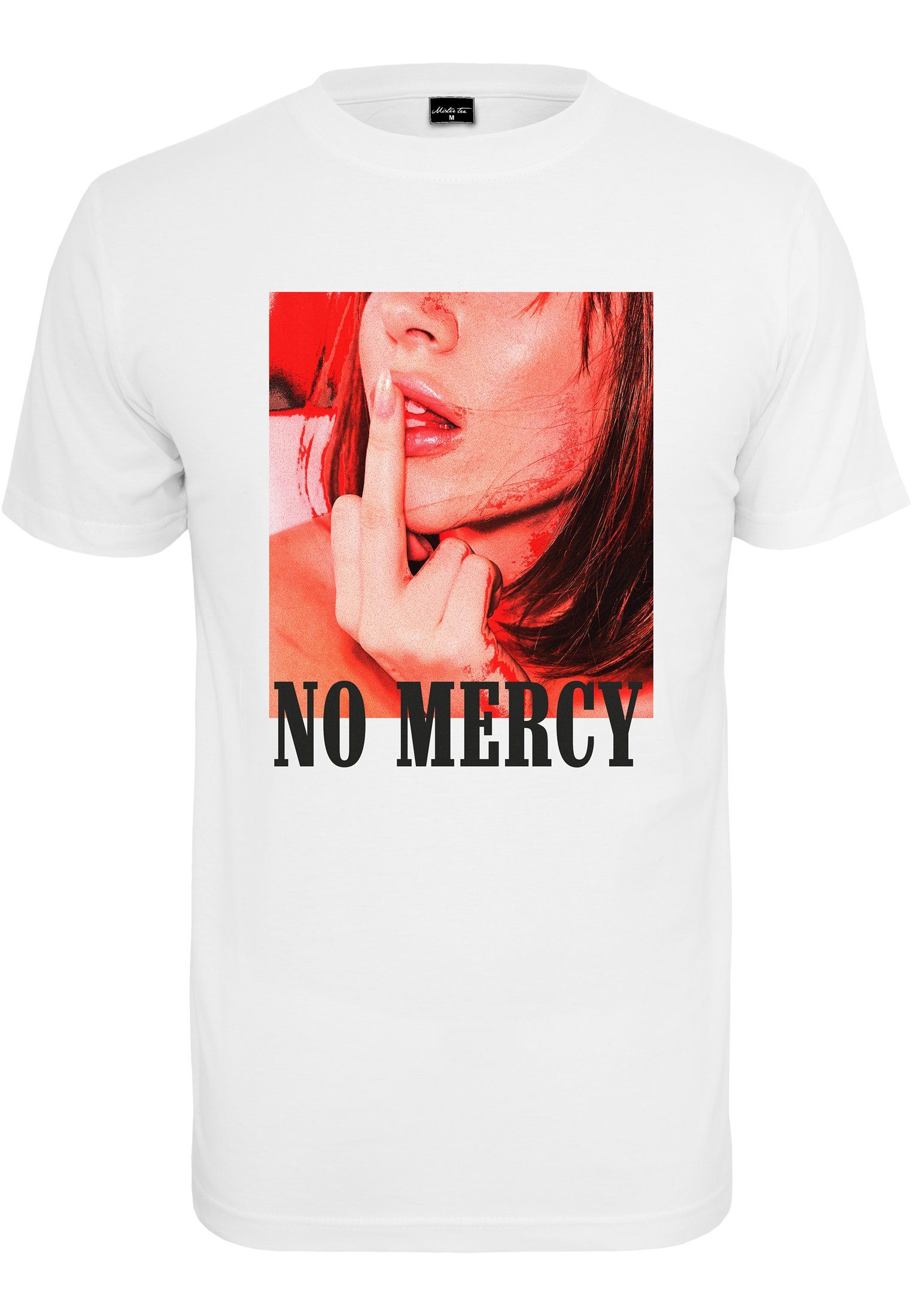 Tee MisterTee Herren T-Shirt No Mercy (1-tlg)
