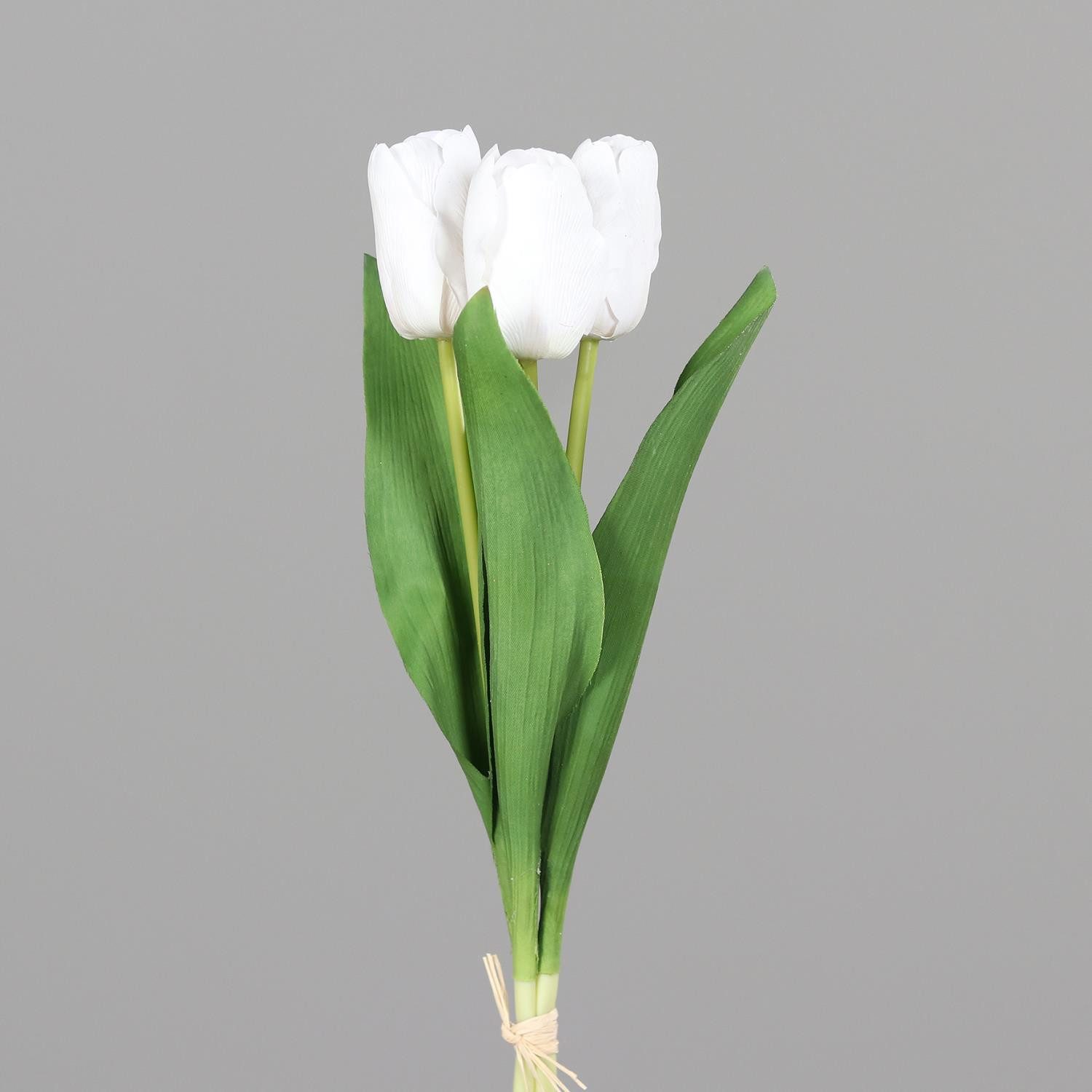 Kunstblume Tulpe, DPI, Höhe 35 cm, Farbe: Weiß