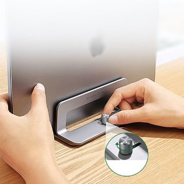 UGREEN Aluminium Vertikaler Ständer Halter Ständer Laptopständer für MacBook Laptop-Ständer