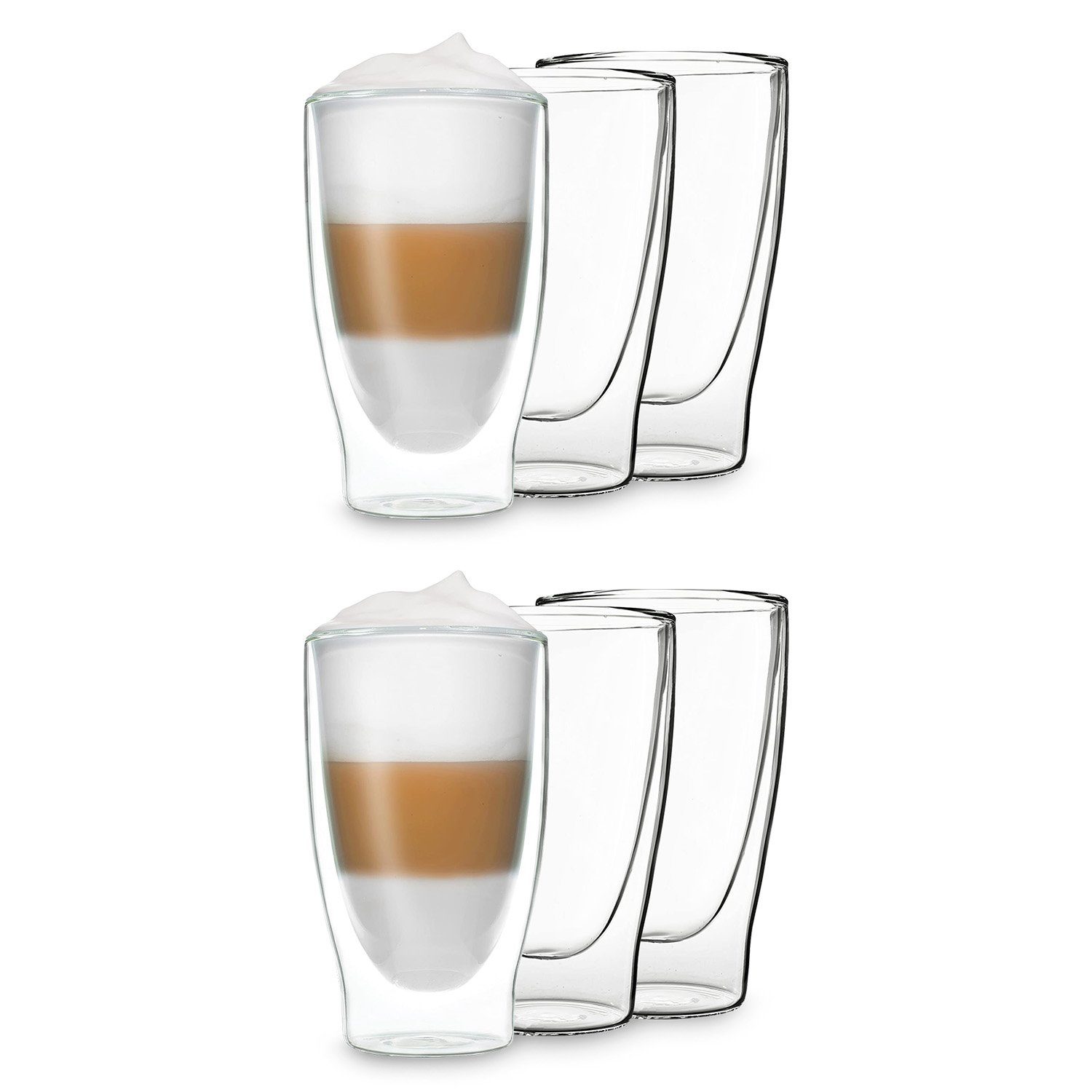 Thermoglas DUOS doppelwandiges Glas 400 ml