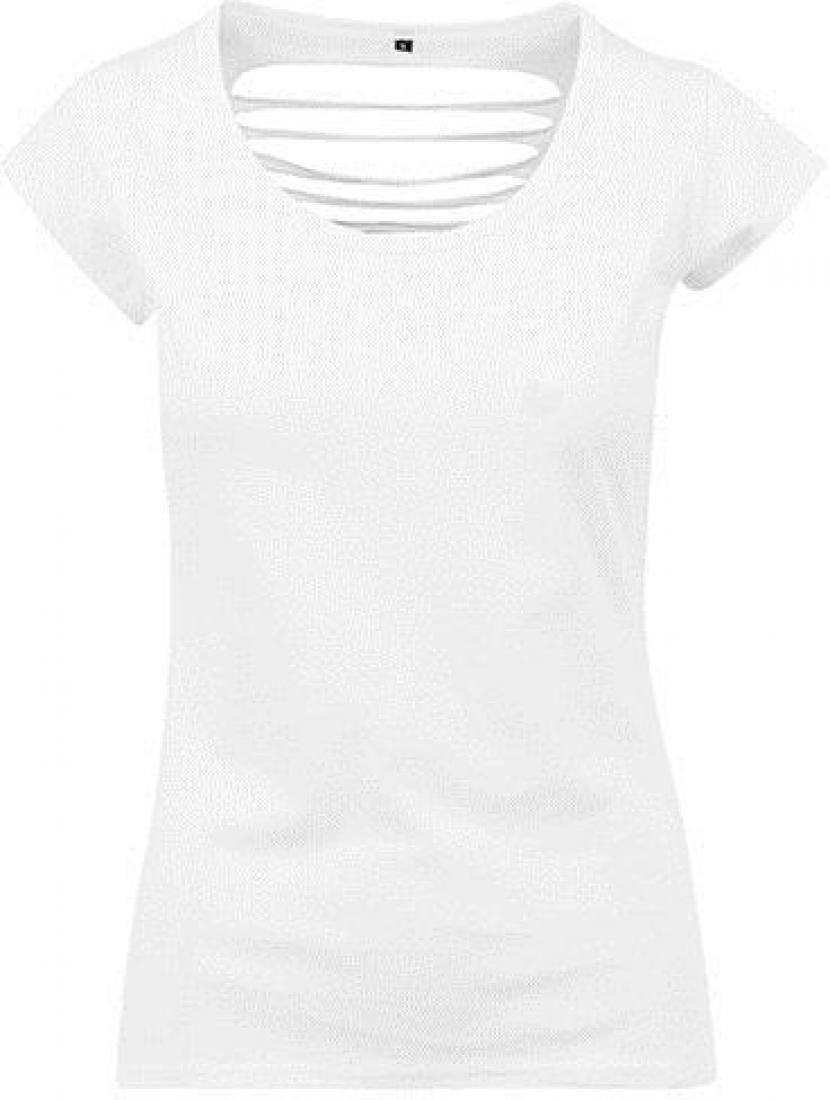 Build Your Brand Tanktop Damen Back Cut Tee / Offener Rücken günstig online kaufen