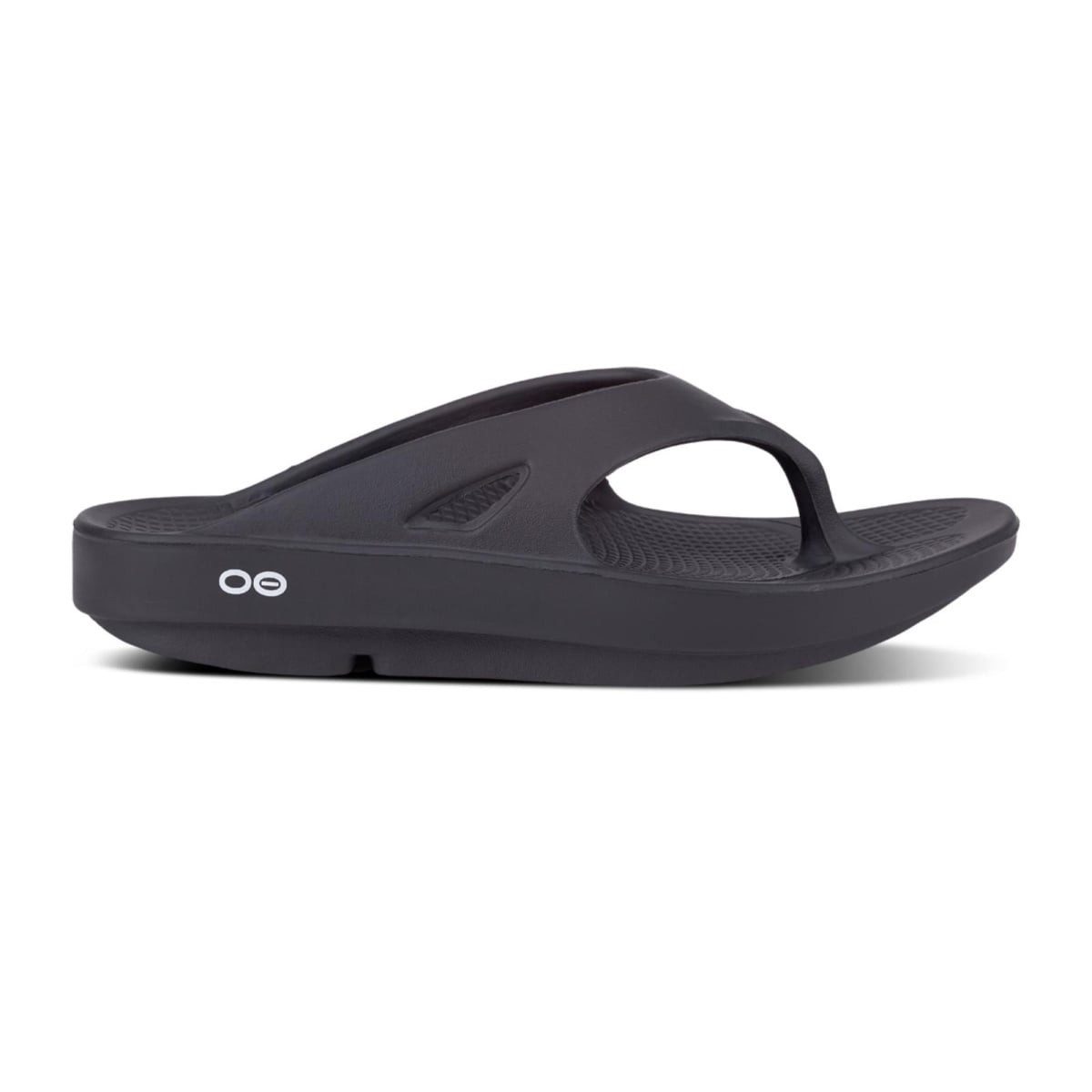 Oofos Zehensandale Ooriginal Recovery - schwarz - 1 Paar Badeschuh – Bild 3 von 5