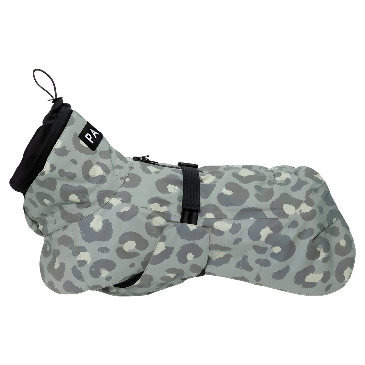 PAIKKA Hundemantel Hunde Winter-Jacke reflektierend "Visibility" green leo