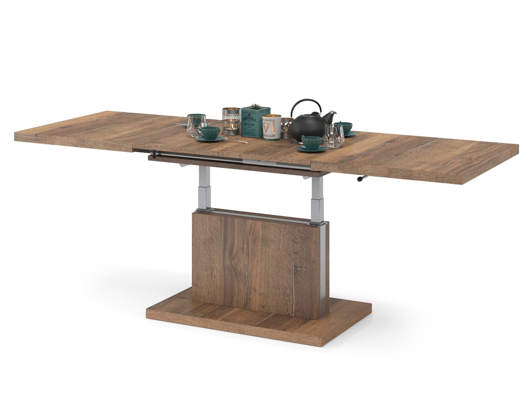 Mazzoni Couchtisch Aston Eiche Halifax stufenlos günstig online kaufen