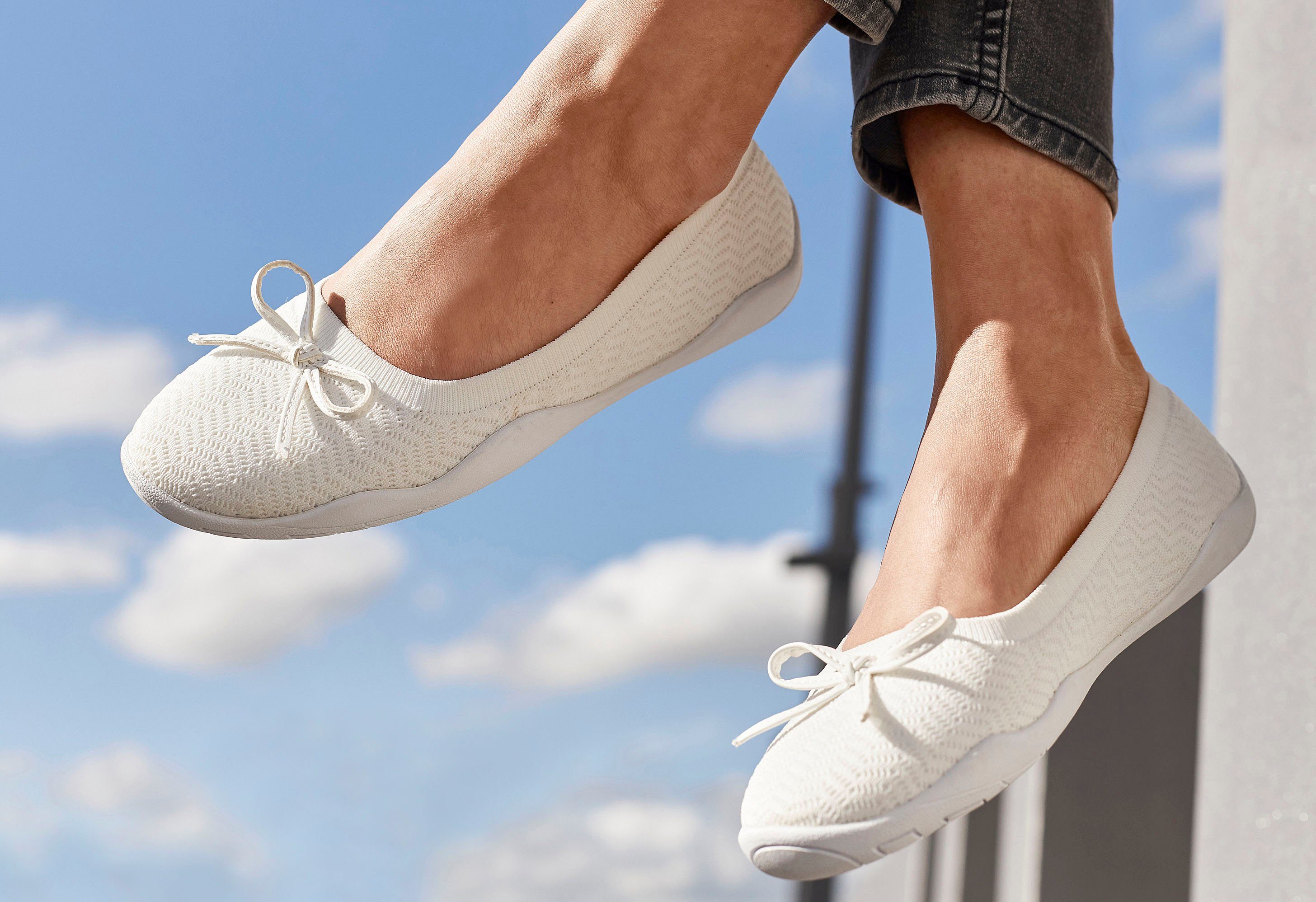 LASCANA Sneaker Ballerinas Slipper, Halbschuh, ultraleicht günstig online kaufen