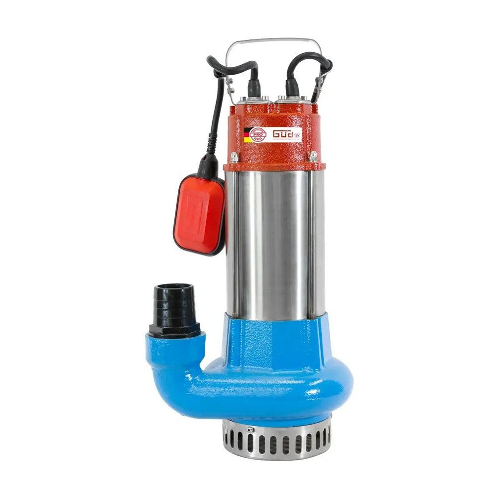 Güde Schmutzwasser-Tauchpumpe Schmutzwassertauchpumpe 1100 A 1.100 W max. Förderhöhe 9m