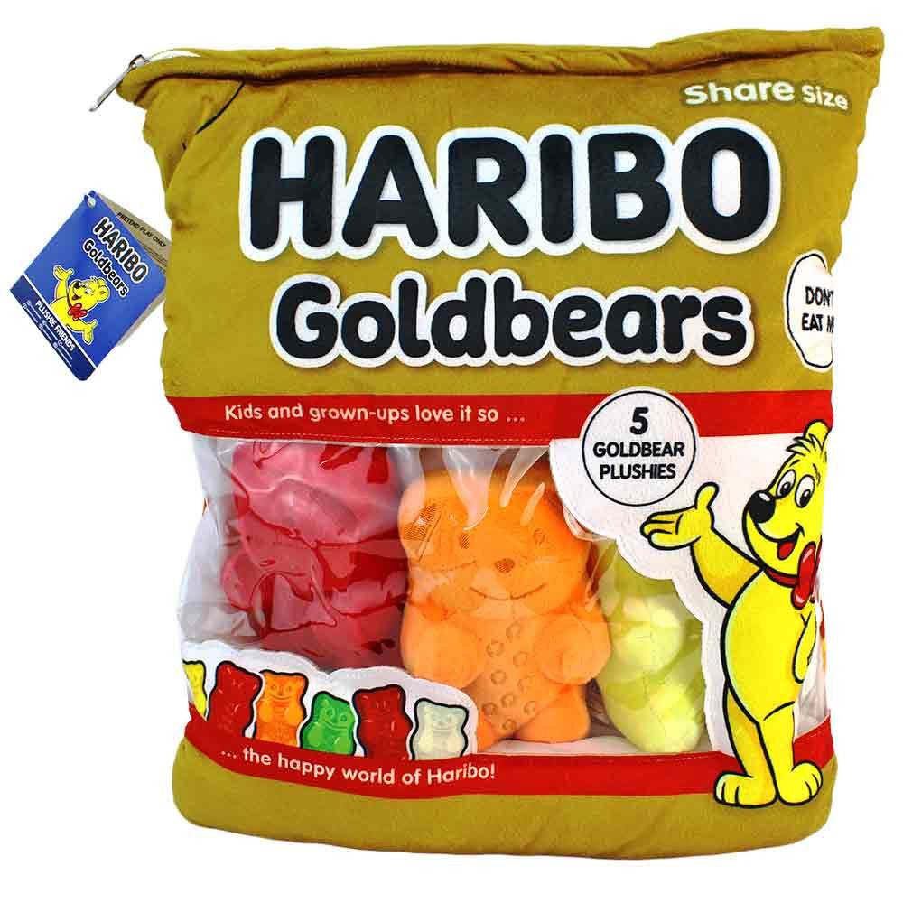 BEMIRO Kuscheltier XXL Haribo Goldbären Kuscheltier Beutel - ca. 40 cm (1-St)