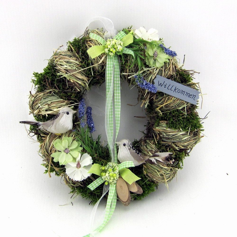 Small-Preis Dekokranz Türkranz Wandkranz rund Natur ø 28 cm - Frühling - Wi günstig online kaufen