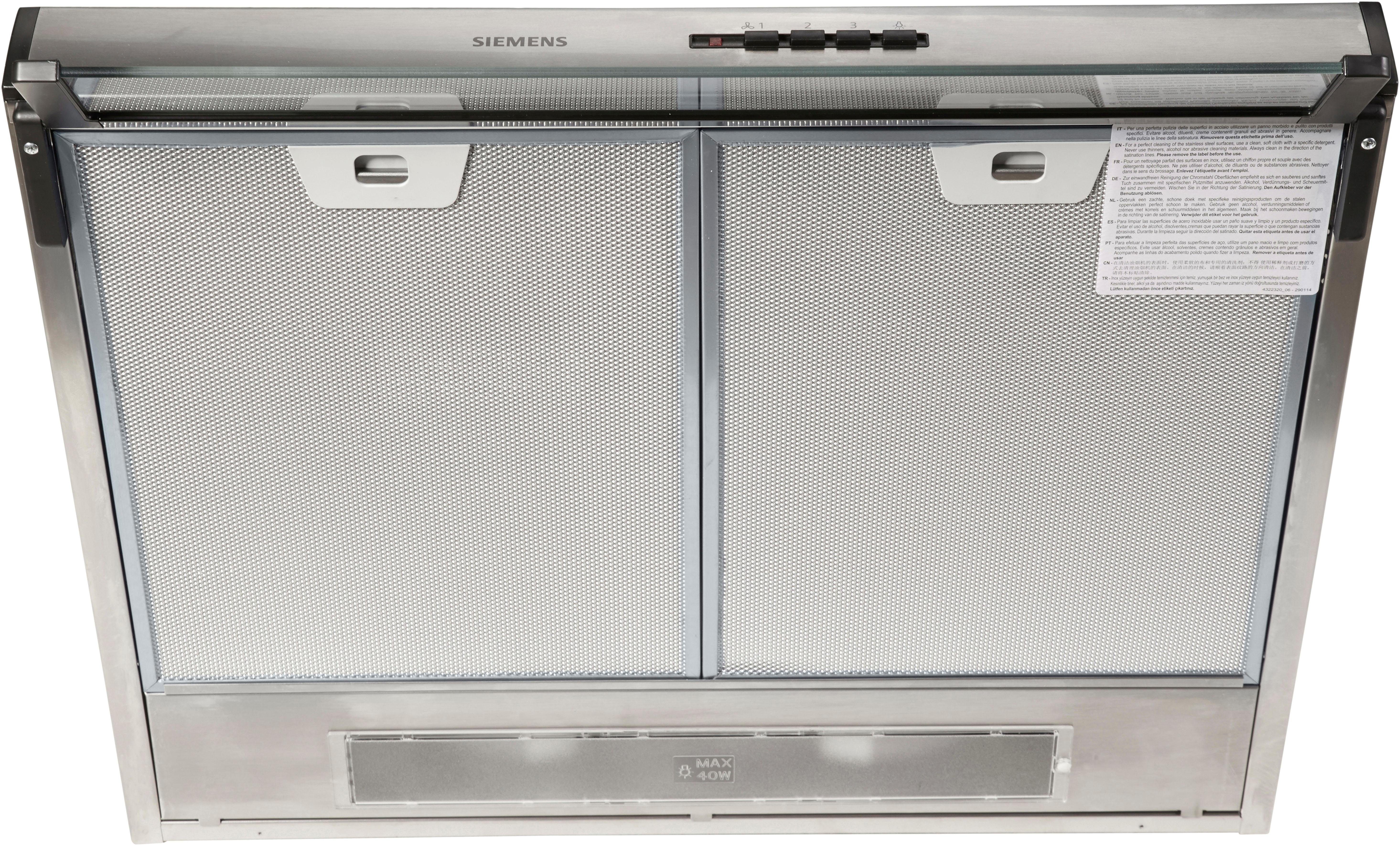 SIEMENS Unterbauhaube LU63LCC50 Serie iQ100 LU63LCC50