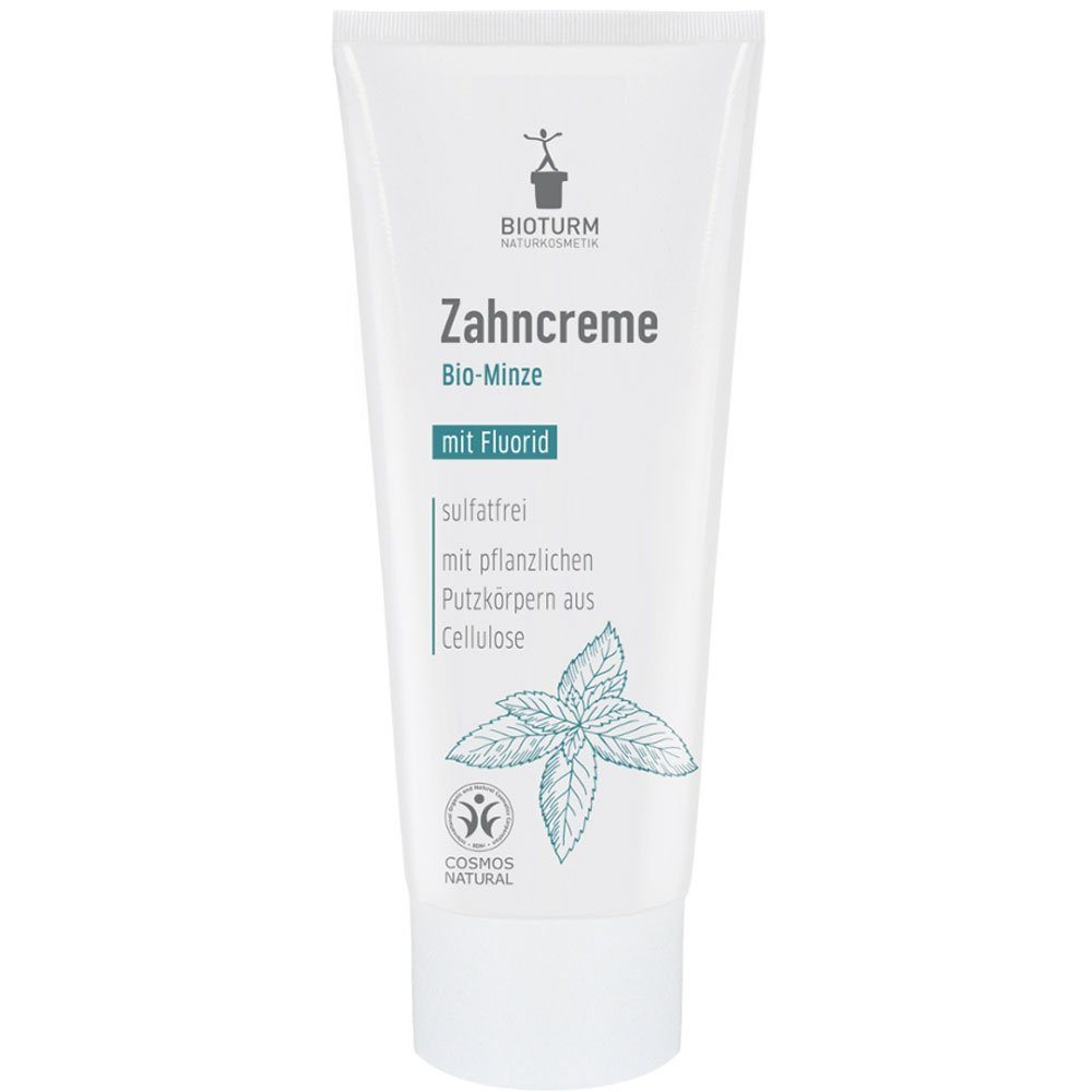 Bioturm Zahnpasta Zahncreme Bio-Minze, 75 ml