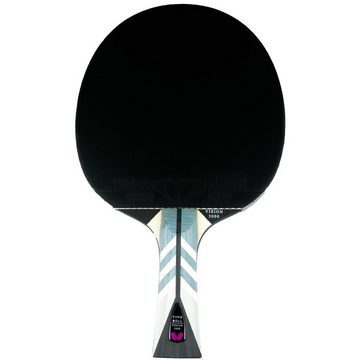 Butterfly Tischtennisschläger 1x Timo Boll Vision 3000 + Cell Case 1 + Bälle, Tischtennis Schläger Set Tischtennisset Table Tennis Bat Racket