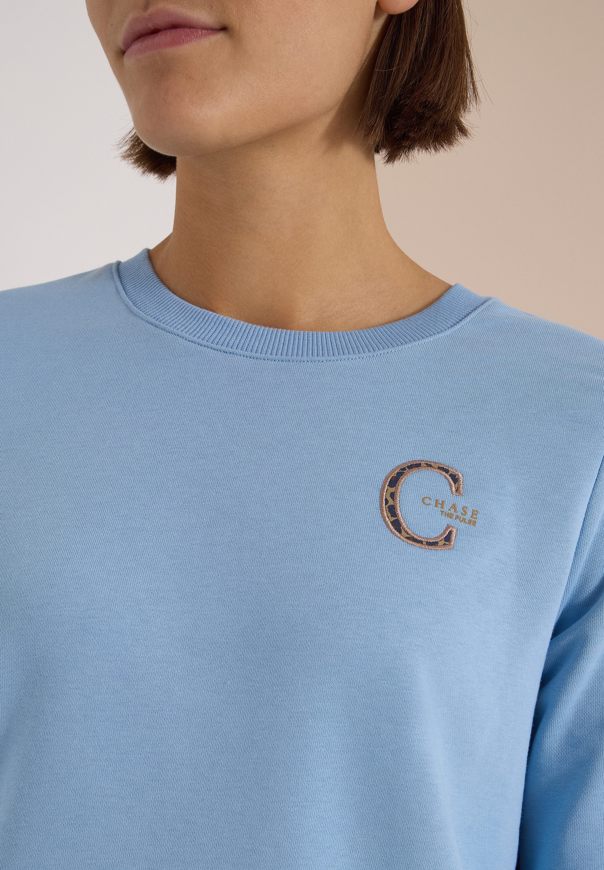 CECIL Sweater mit Rundhals und Tunnelzug