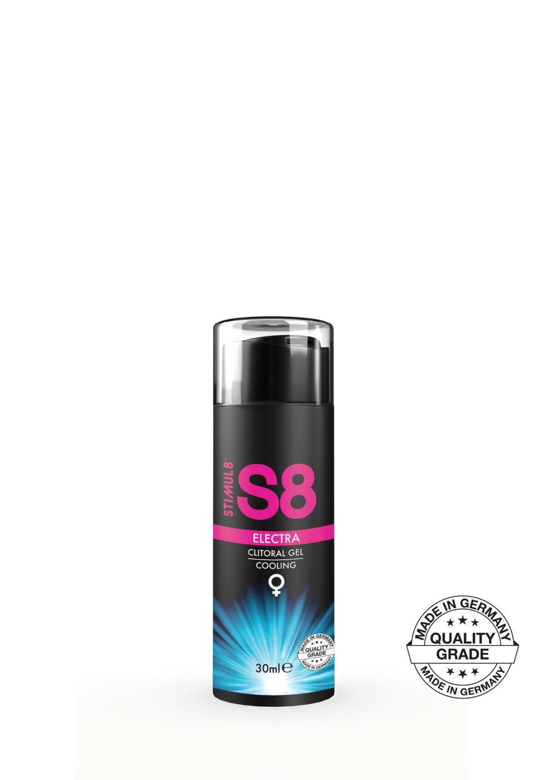Stimulationsgel 30 ml - Stimul8 S8 - S8 Electra Clitoral Gel 30ml - -