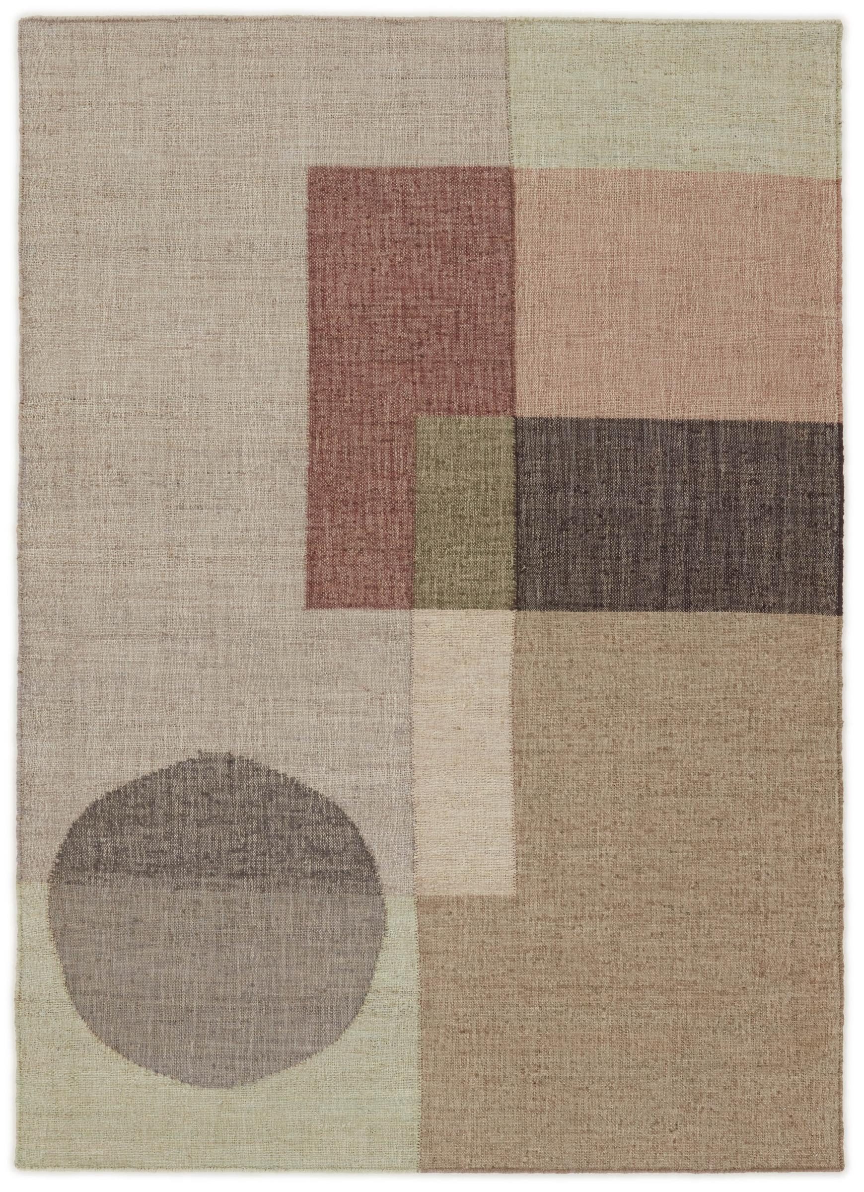 Nain Trading Designteppich Texura Nordlyn Shape 59x91 Handgewebter Moderner Orientteppich, rechteckig, Höhe: 7 mm