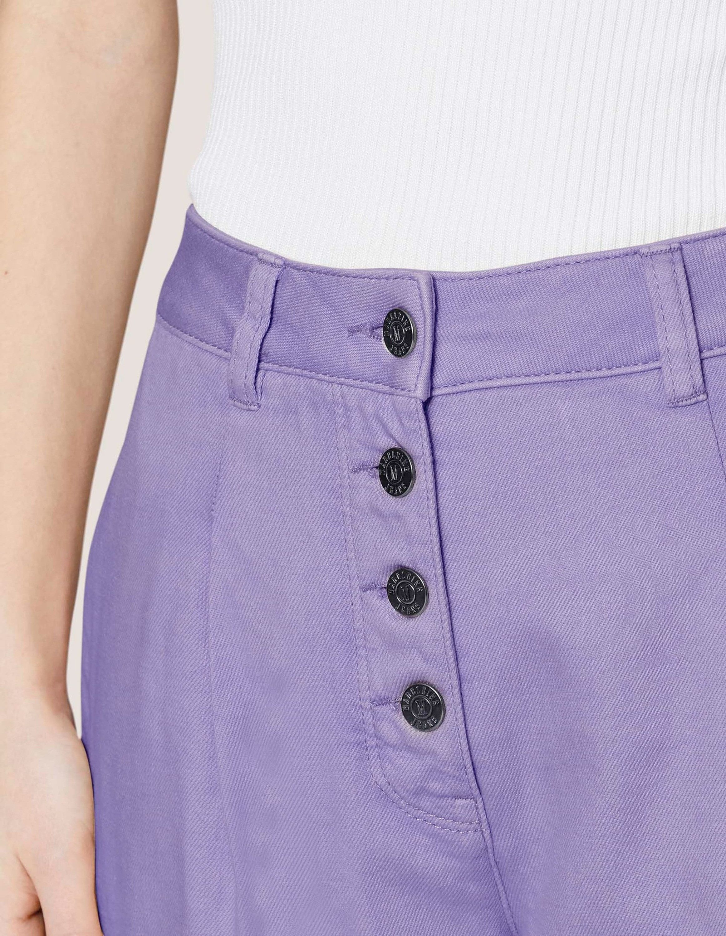 MADELEINE Gerade Jeans It-Jeans mit sichtbarer Knopfleiste