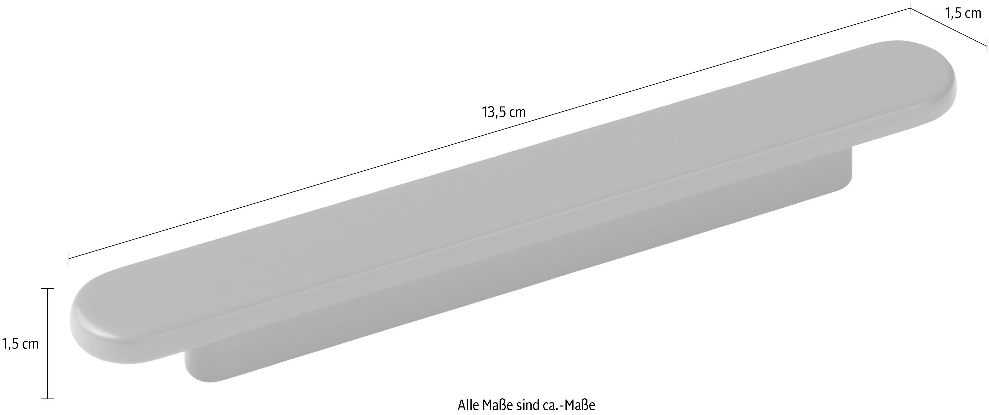 Hammel Furniture Griff Keep by Hammel Metallgriff, für Keep Schubladen und Schranktüren, flexible Möbelserie