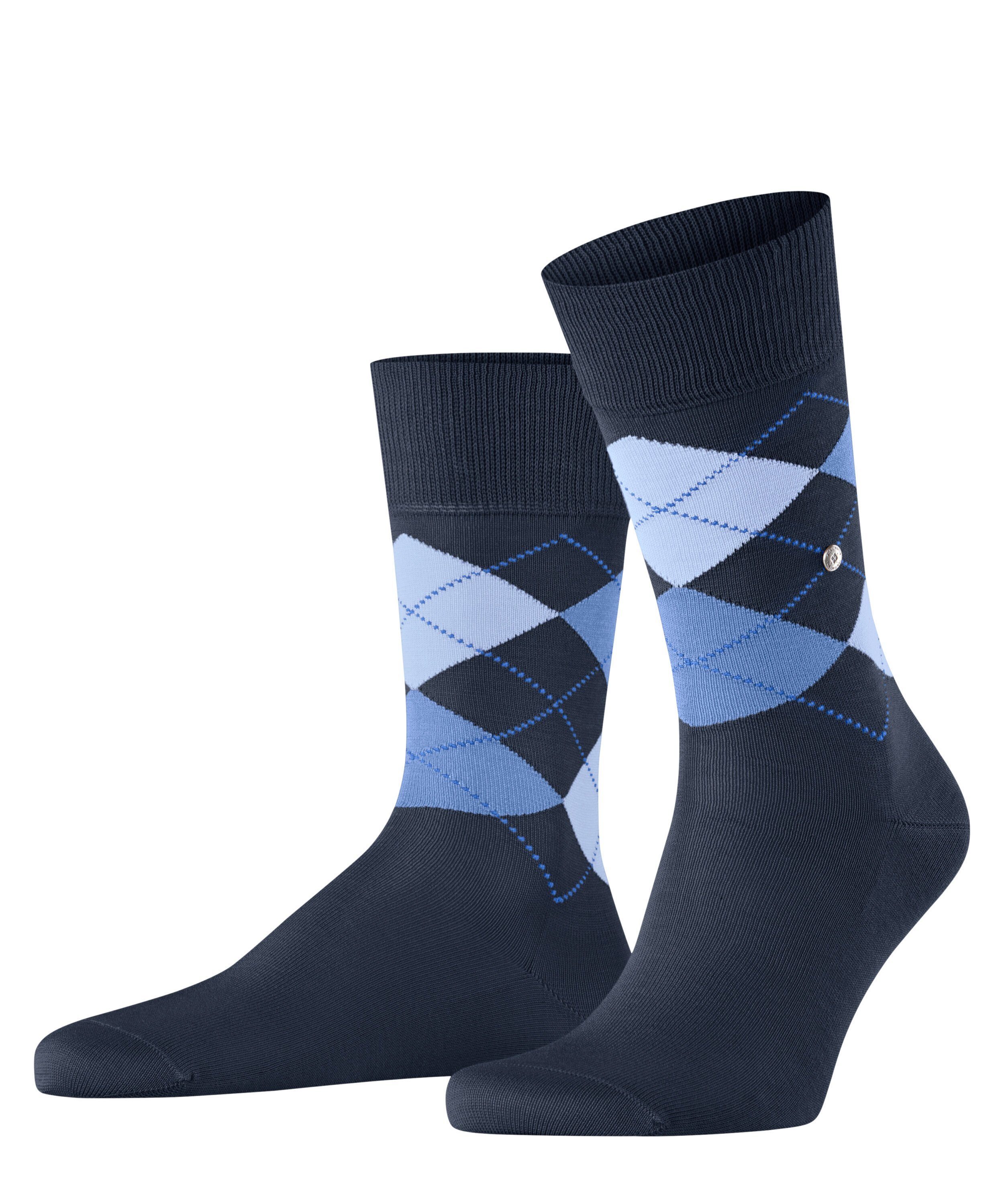 Burlington Socken Manchester Socken (1-Paar) mit elegant schimmernder Baumwolle