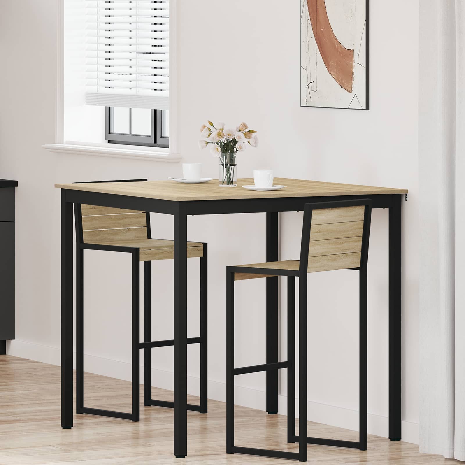 vidaXL Esstisch Stehtisch Holzwerkstoff (1-St)