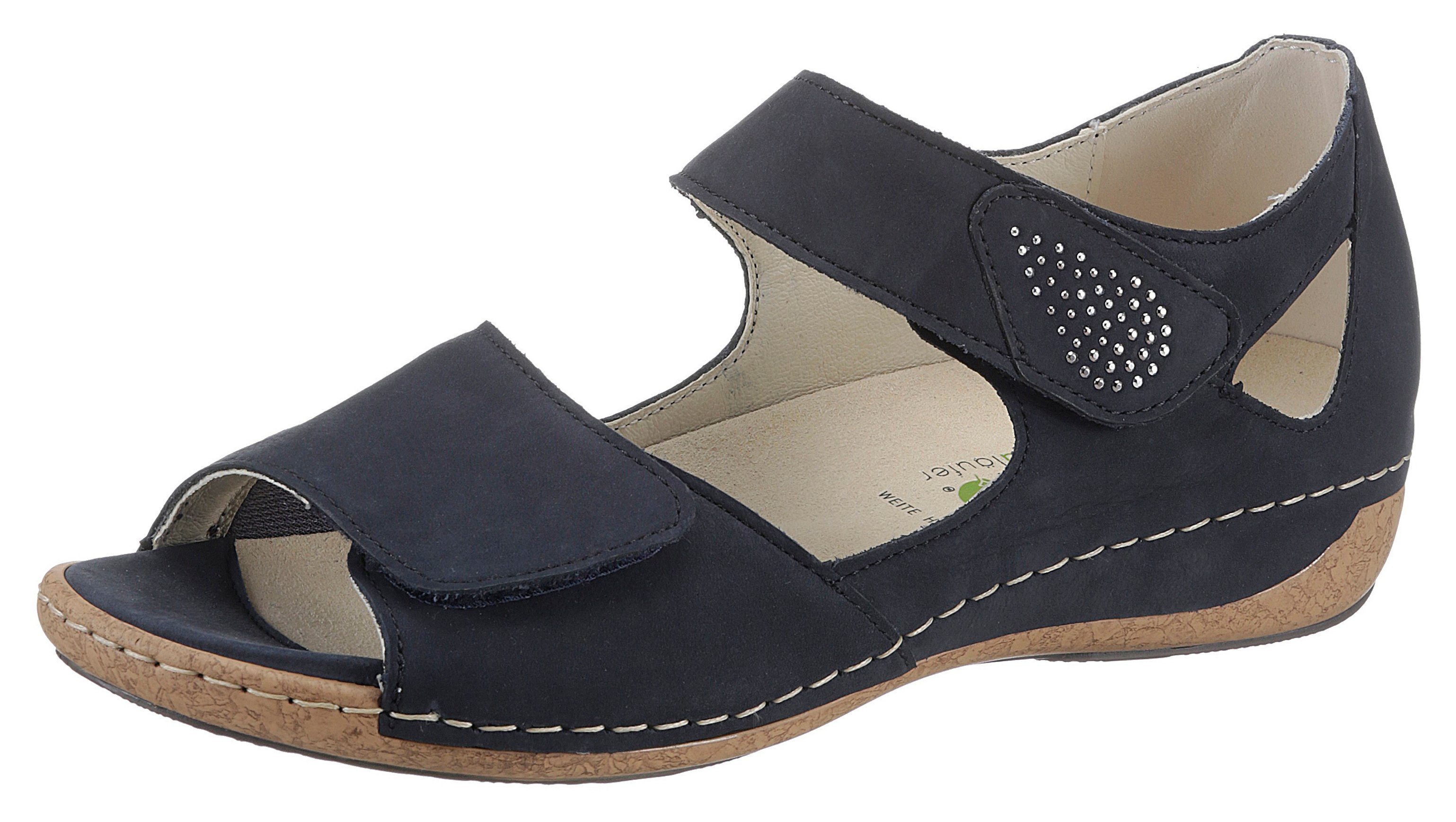 Waldläufer HELIETT-SOFT Riemchensandale, Sommerschuh, Sandalette, Keilabsat günstig online kaufen