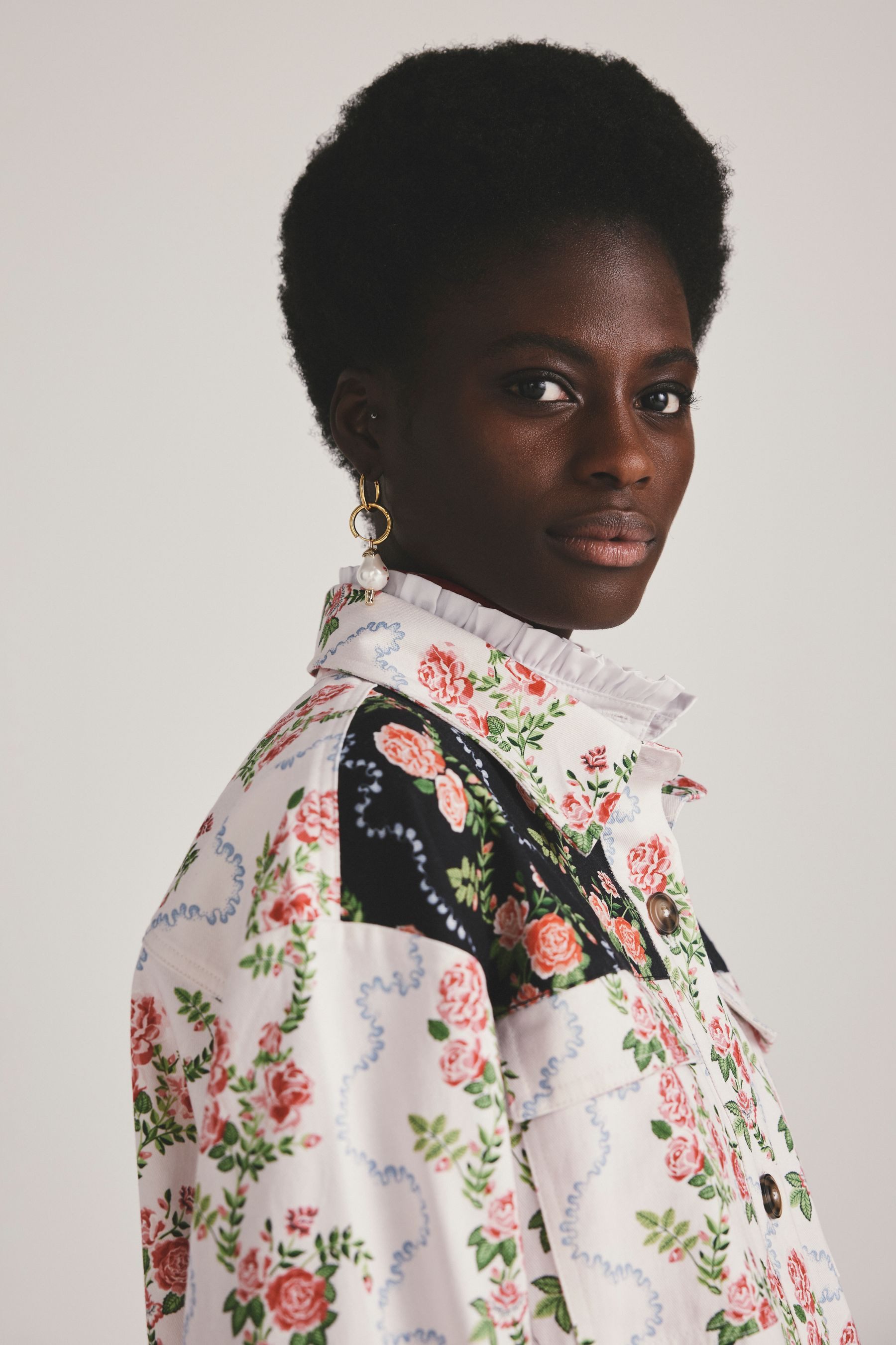 Cath Kidston Hemdjacke Cath Kidston Twilljacke (1-St)