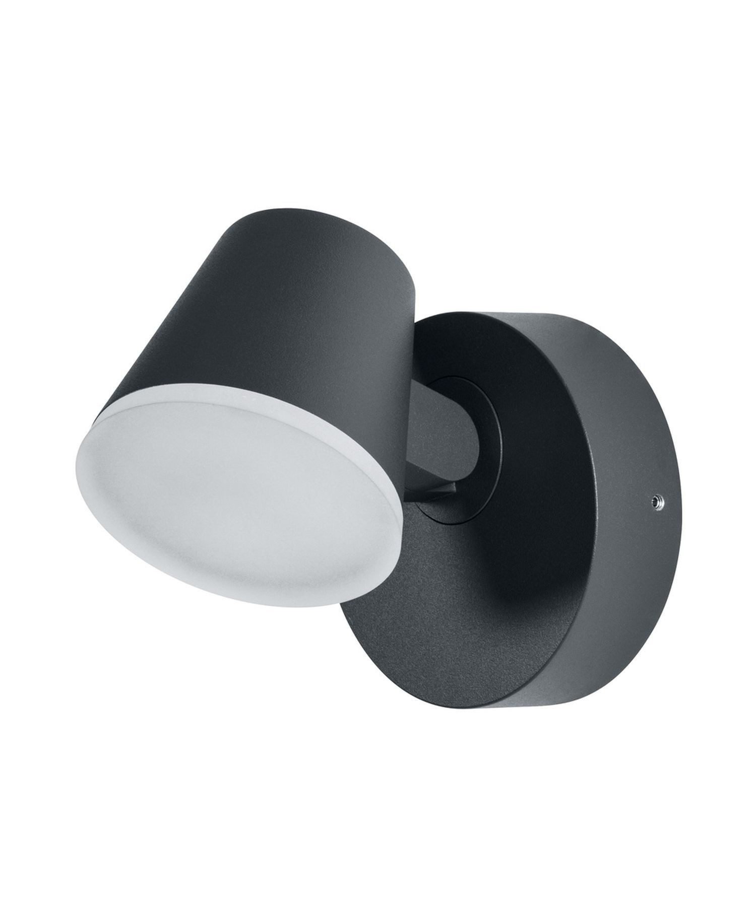 Licht-Erlebnisse Deckenstrahler LURADON, LED fest integriert, Warmweiß, LED verstellbar 3000 K 800 lm Modern