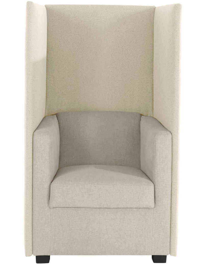 DOMO collection Sessel Kea, mit praktischem Sichtschutz, Breite 80 cm