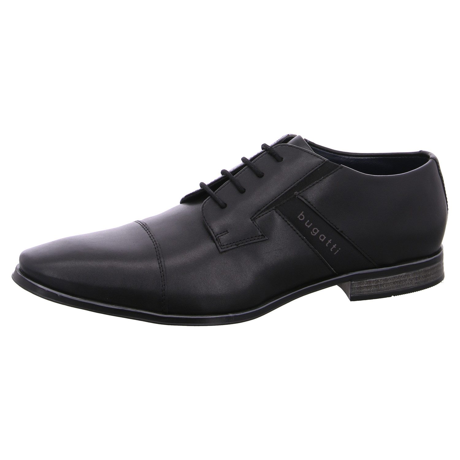 Derby Bugatti Homme En Cuir - Semelle Renforcée, Finition Bicolore Main, Large, Imperméable, Look Masculin