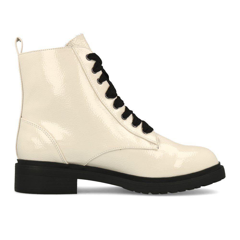 La Strada La Strada 968013 Stiefel White Patent Stiefelette