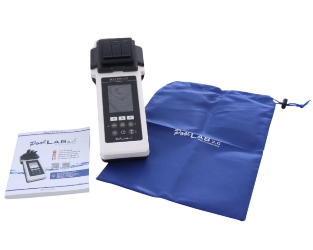 WATER-I.D. Pooltester PoolLab 2.0 elektr. Pooltester + gratis Nachfüllpack