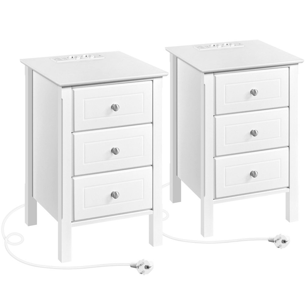 Yaheetech Nachttisch 40x40x60 cm (2-St), Moderner günstig online kaufen