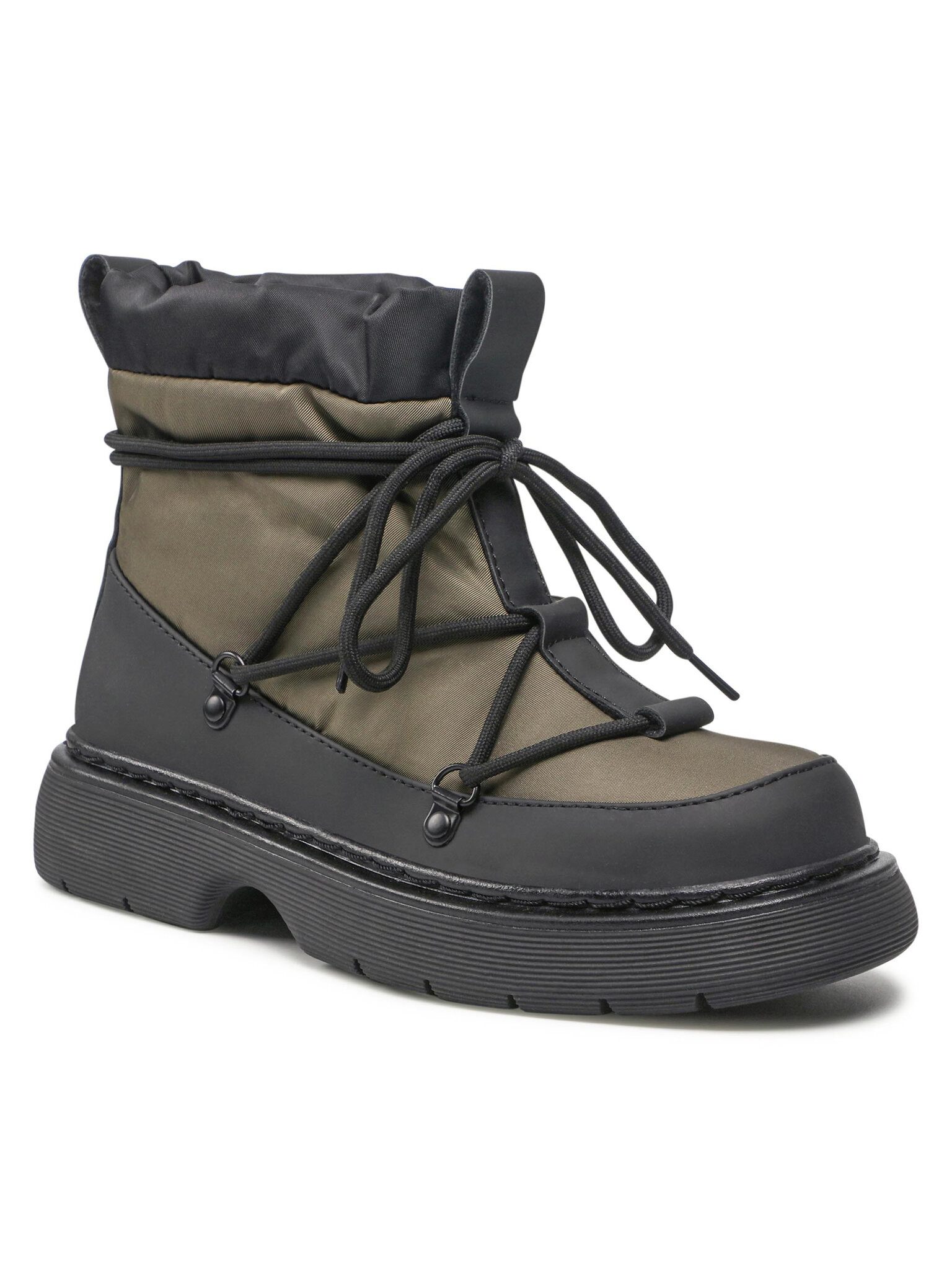 Stiefeletten WS5801-03 Khaki Stiefelette