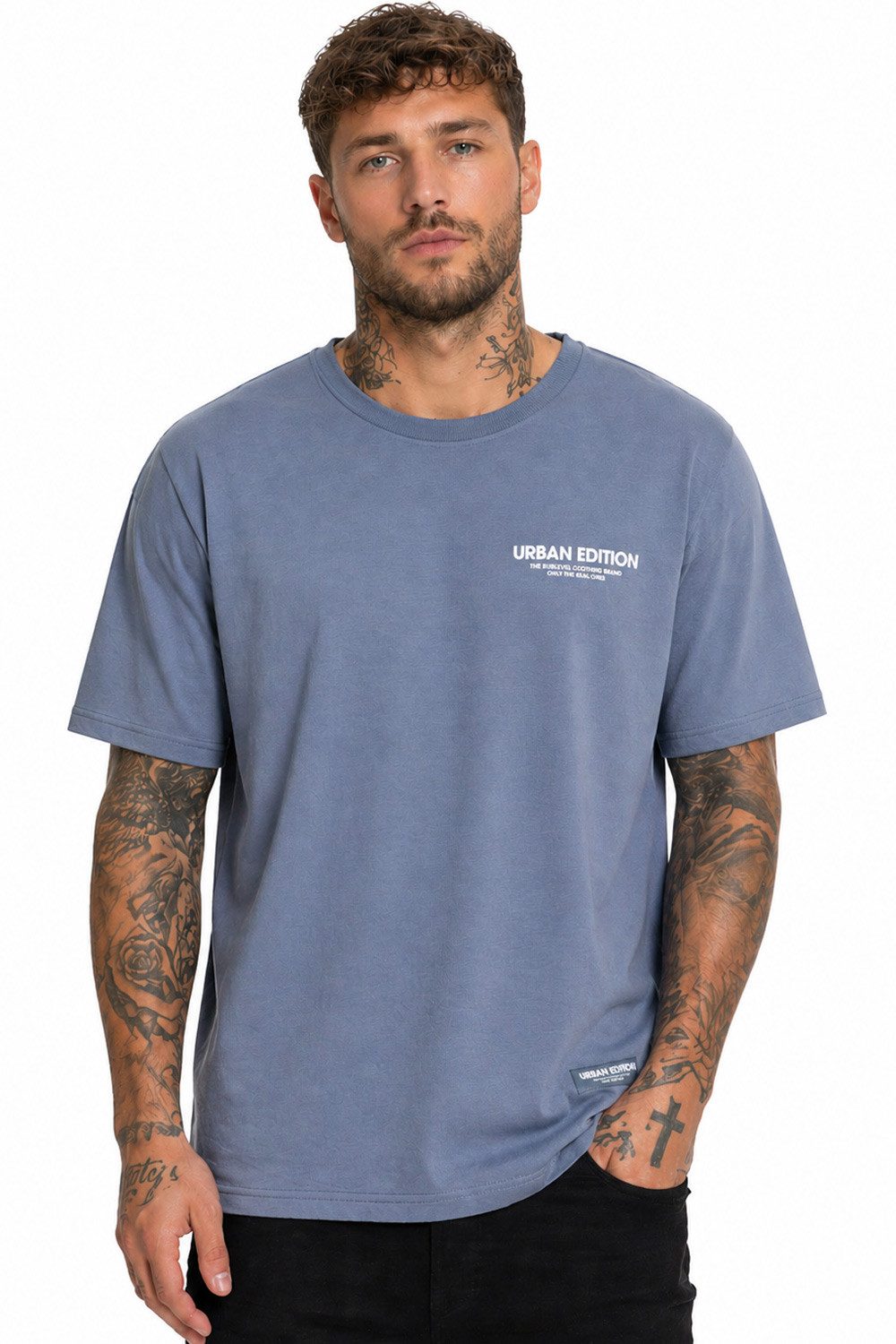 SUBLEVEL T-Shirt Herren Shirt Logo Print schwere Qualität moderner Look