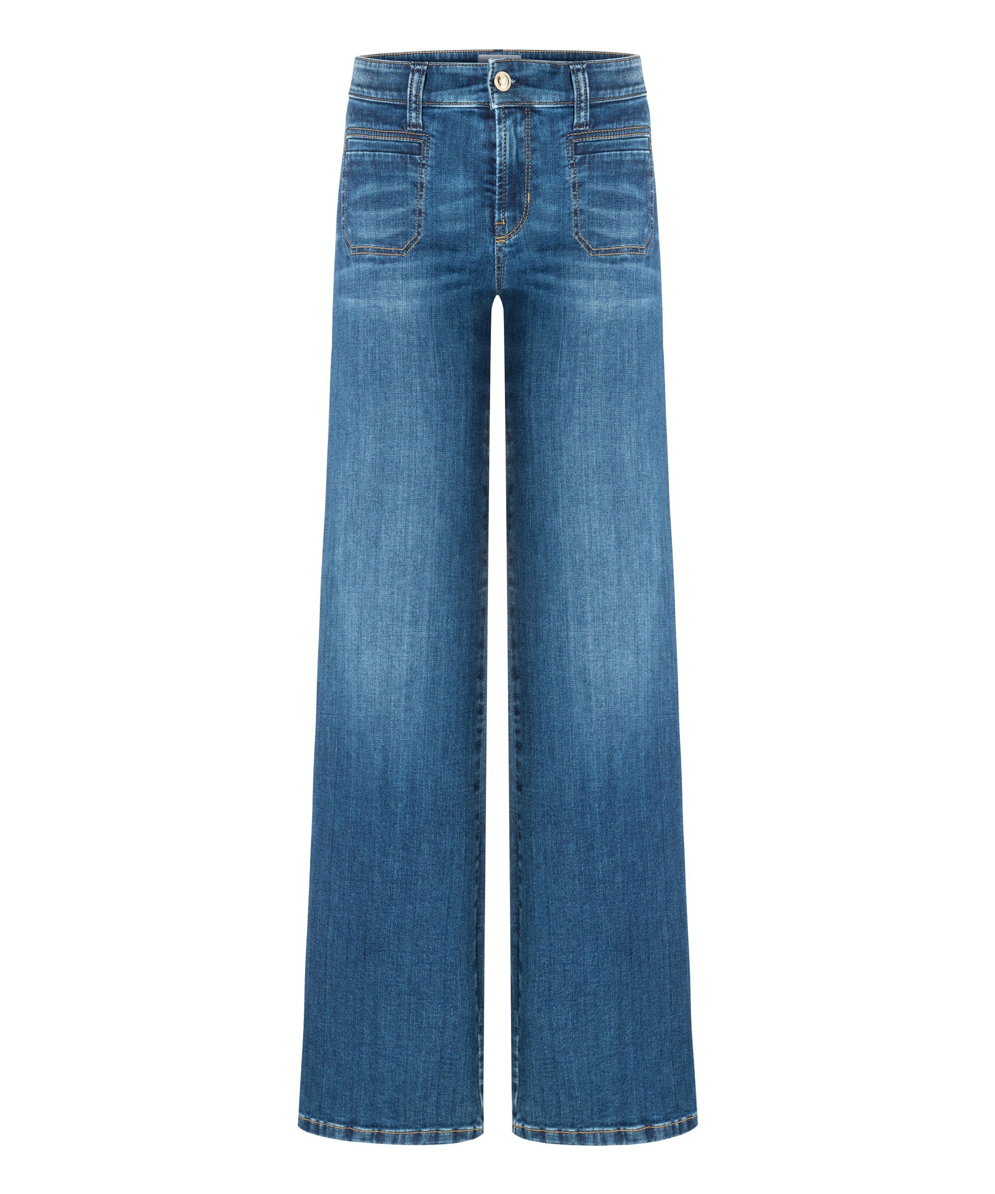 Cambio 5-Pocket-Jeans Tess wide leg