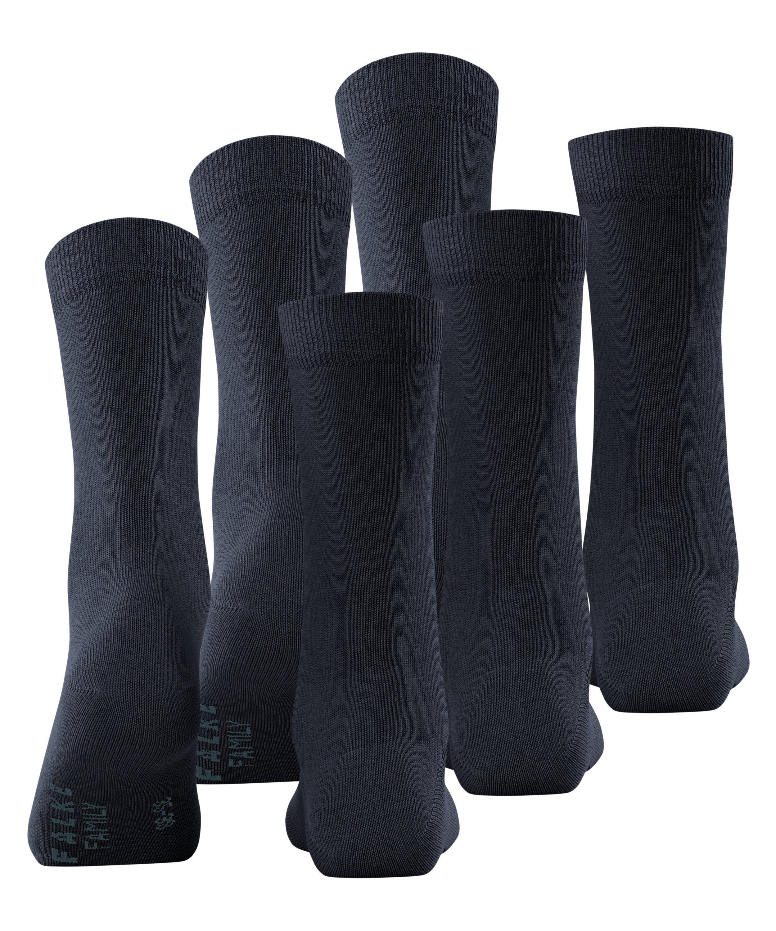 (3-Paar) 3-Pack Socken dark (6379) Family FALKE navy