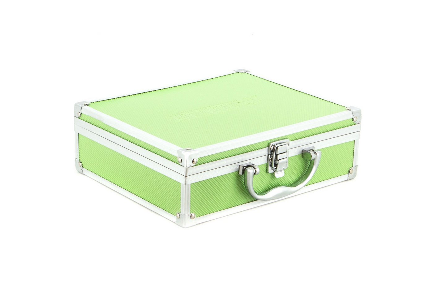 Thumbnail - ECI Tools Werkzeugkoffer Aluminium Koffer Grün Box mit Schaumstoffeinlage 560021
