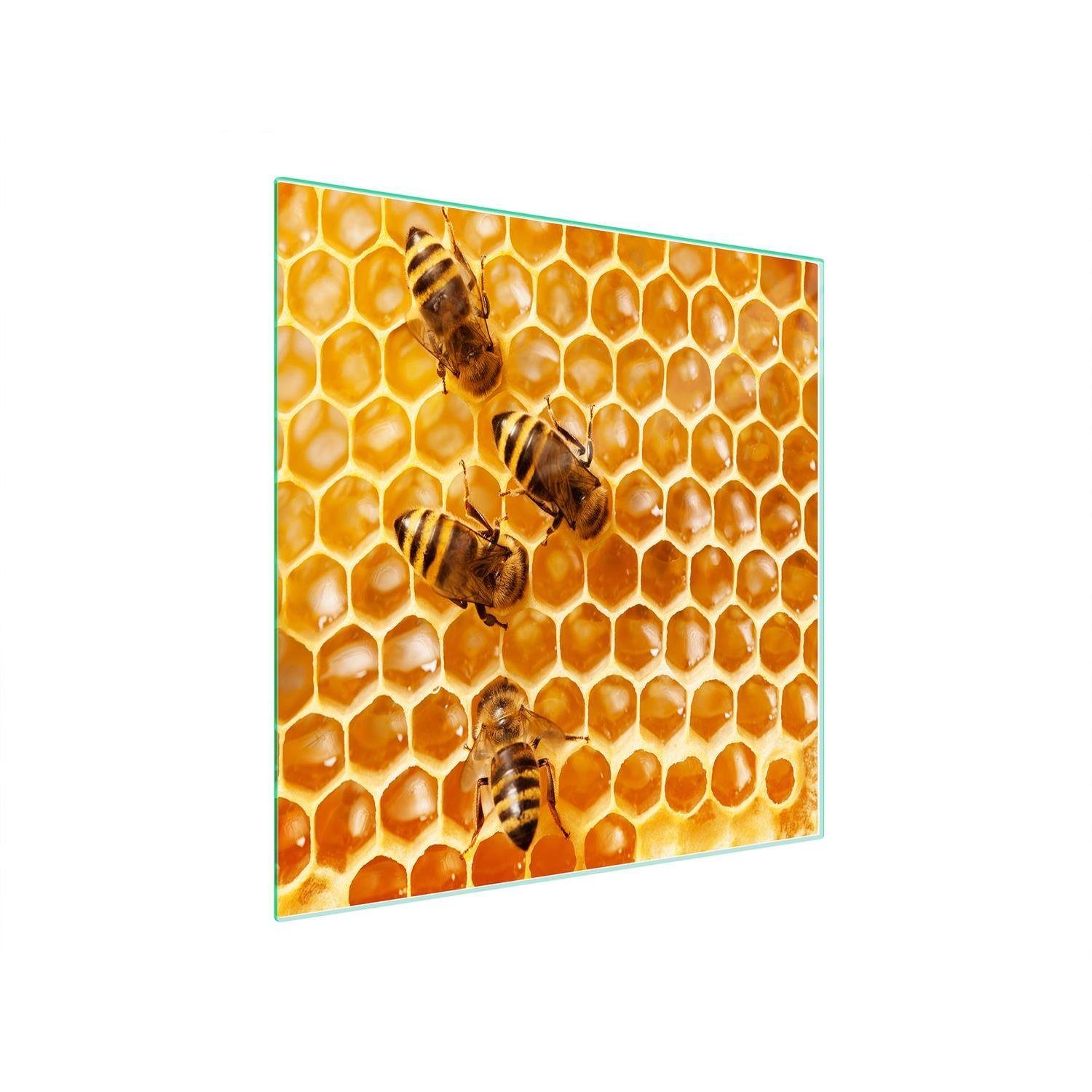 Herd-Abdeckplatte Decorwelt excl. Herdarten 1 für Biene, Abdeckplatte Herdabdeckplatte Schneidebrett alle (60x52, Abdeckung Ceranfeld Gasherde tlg),