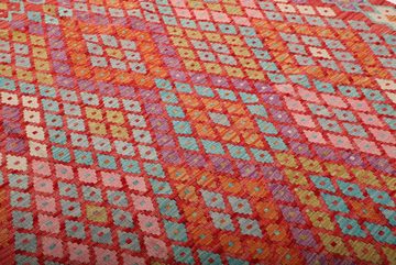 Orientteppich Kelim Afghan 183x238 Handgewebter Orientteppich, Nain Trading, rechteckig, Höhe: 3 mm